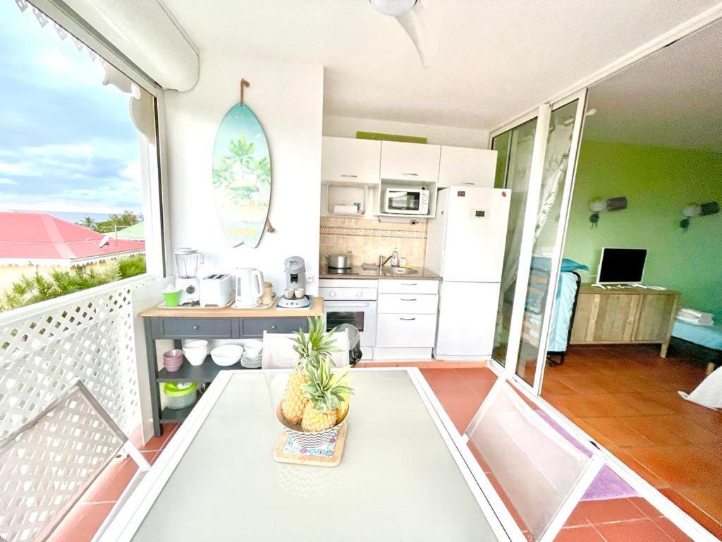 Guadeloupe- Saint-Francois- Residence Anse Des Rochers - Appartement Quart De Villa Etage - Vue Mer- 4 Personnes - Lit Bebe Sur Demande - Citerne Et Wifi Prives -Animaux Ok-Acces Plage Direct -Apnee Bien-Etre Experience Sur Demande Avec Instructeur A Exterior photo