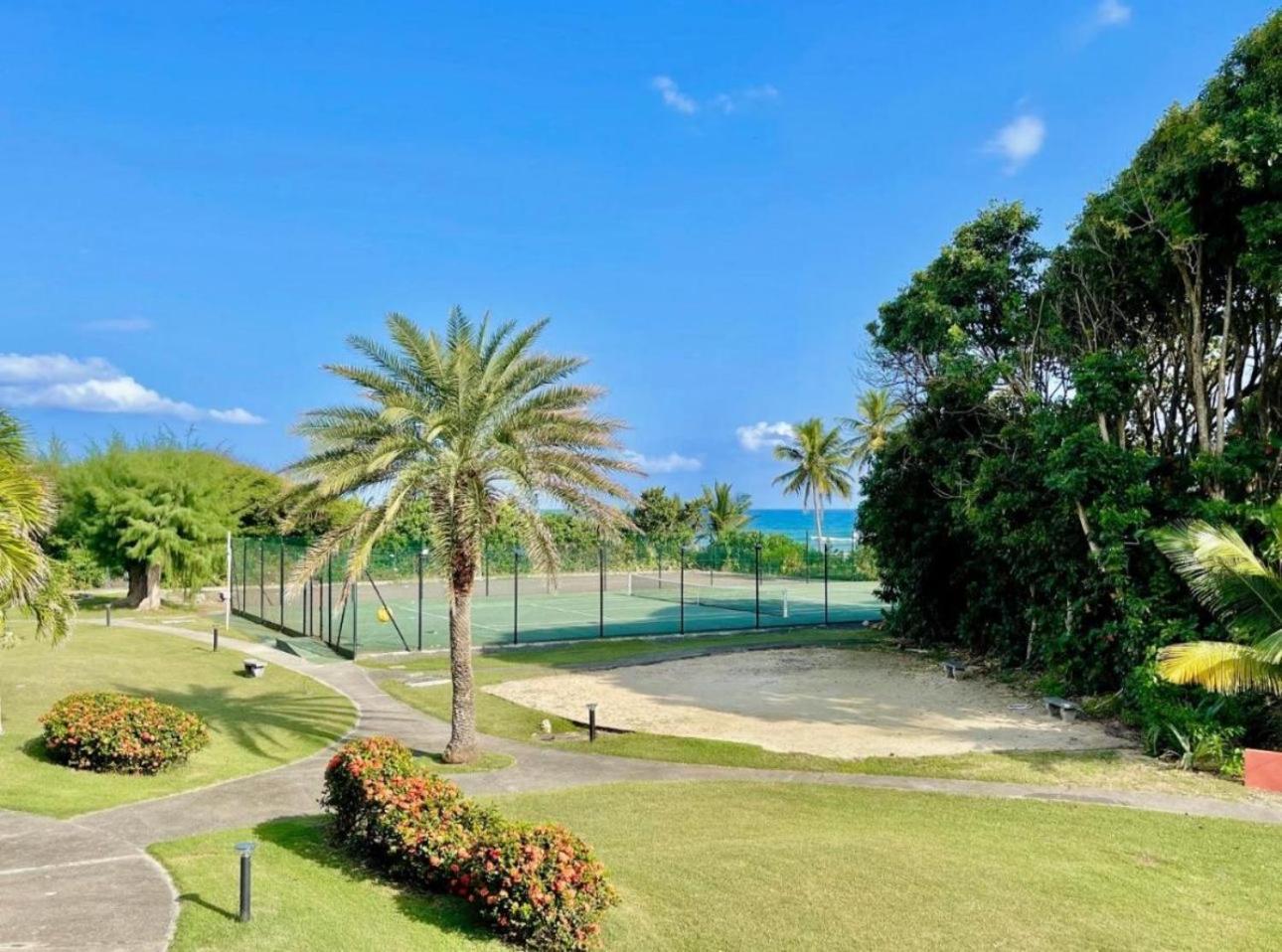 Guadeloupe- Saint-Francois- Residence Anse Des Rochers - Appartement Quart De Villa Etage - Vue Mer- 4 Personnes - Lit Bebe Sur Demande - Citerne Et Wifi Prives -Animaux Ok-Acces Plage Direct -Apnee Bien-Etre Experience Sur Demande Avec Instructeur A Exterior photo