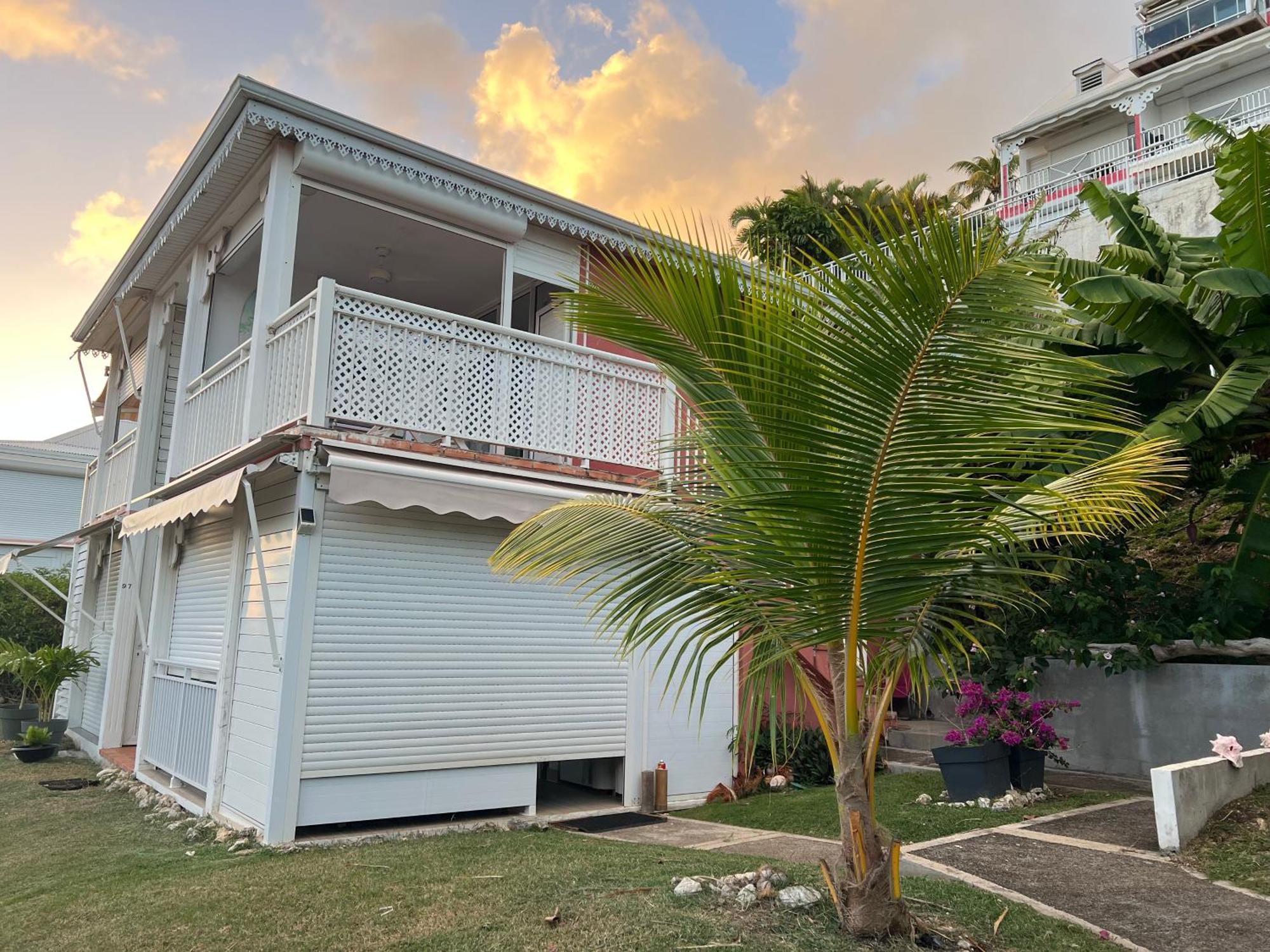 Guadeloupe- Saint-Francois- Residence Anse Des Rochers - Appartement Quart De Villa Etage - Vue Mer- 4 Personnes - Lit Bebe Sur Demande - Citerne Et Wifi Prives -Animaux Ok-Acces Plage Direct -Apnee Bien-Etre Experience Sur Demande Avec Instructeur A Exterior photo